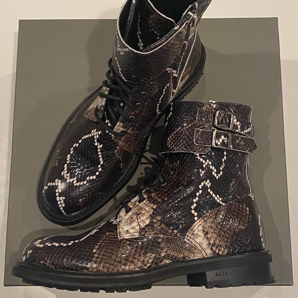All Saints Snake Boot New Size 6